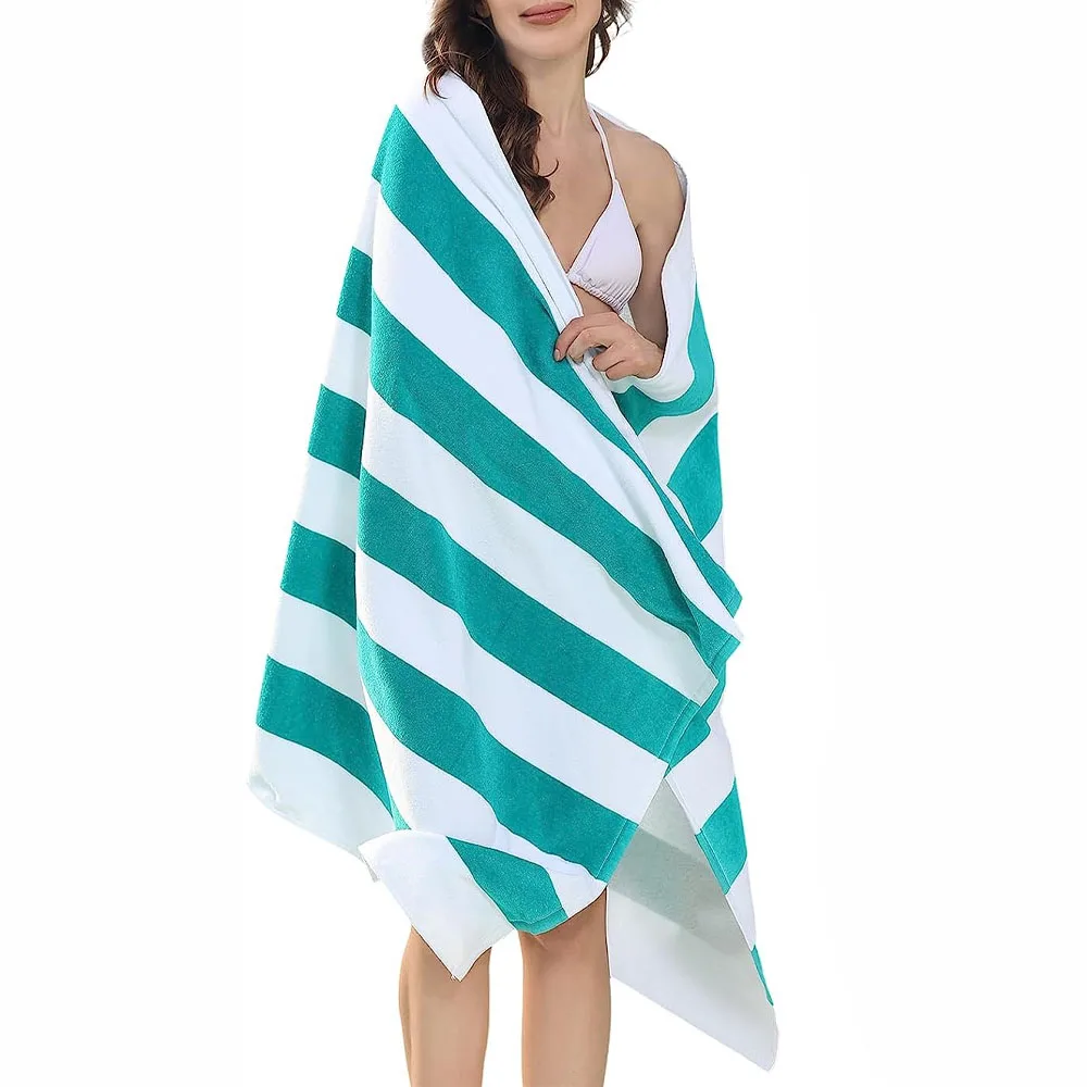 Top Quality Customized Embroidery White Color Towel Available For Beach And Bath Wear In Reasonable Prices For Sale