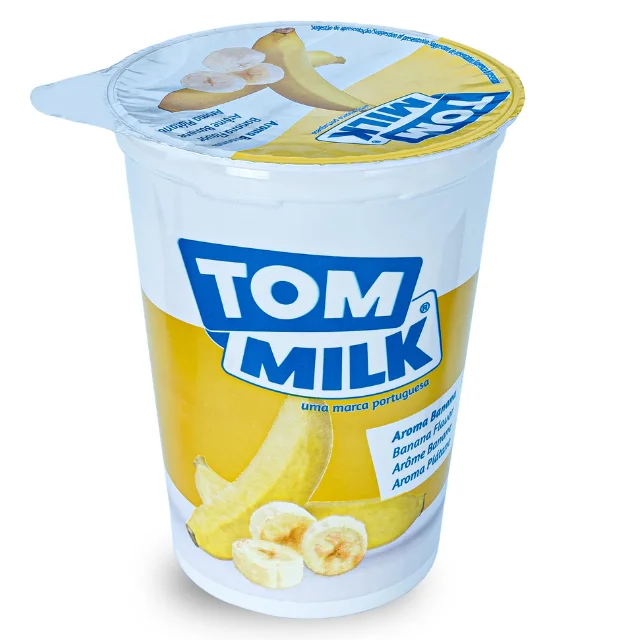 Hot Selling TOM MILK Long Shelf Life Banana Yoghurt 500g (1.5% fat)