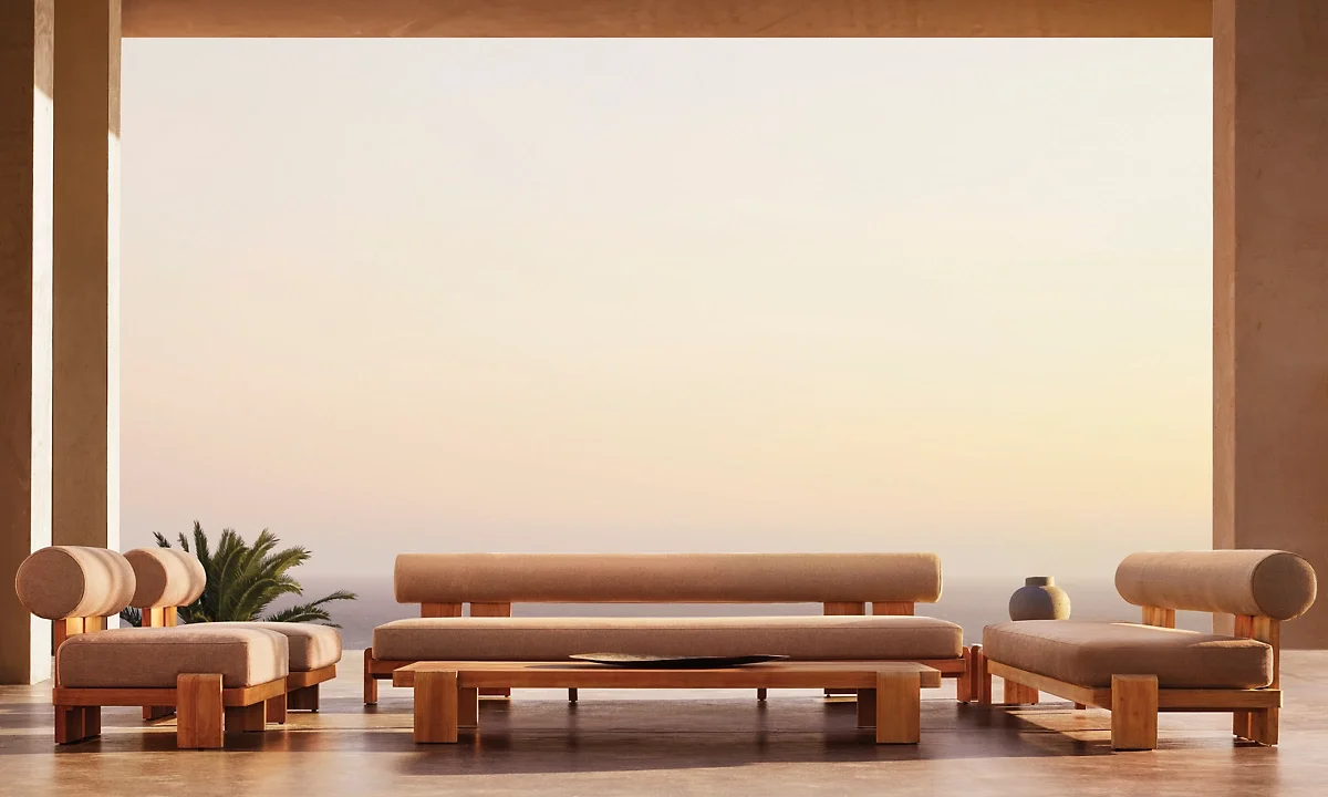 Outdoor Teak Wood Furniture Set for Living, Dining and Bedroom Home Furniture and Outdoor  Farmhouse Patio Furniture Set