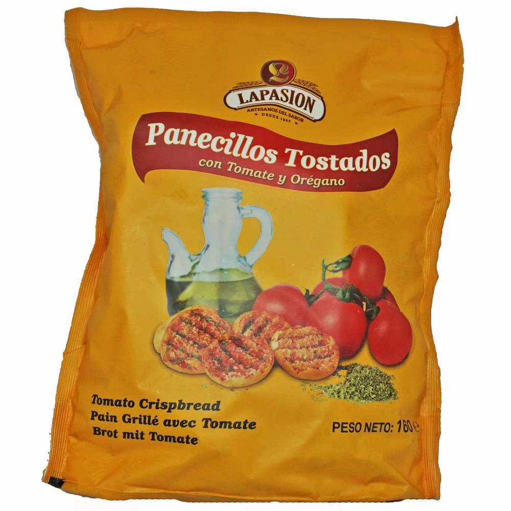 Ready to eat toast bread with tomato and oregano 160g for supermarkets