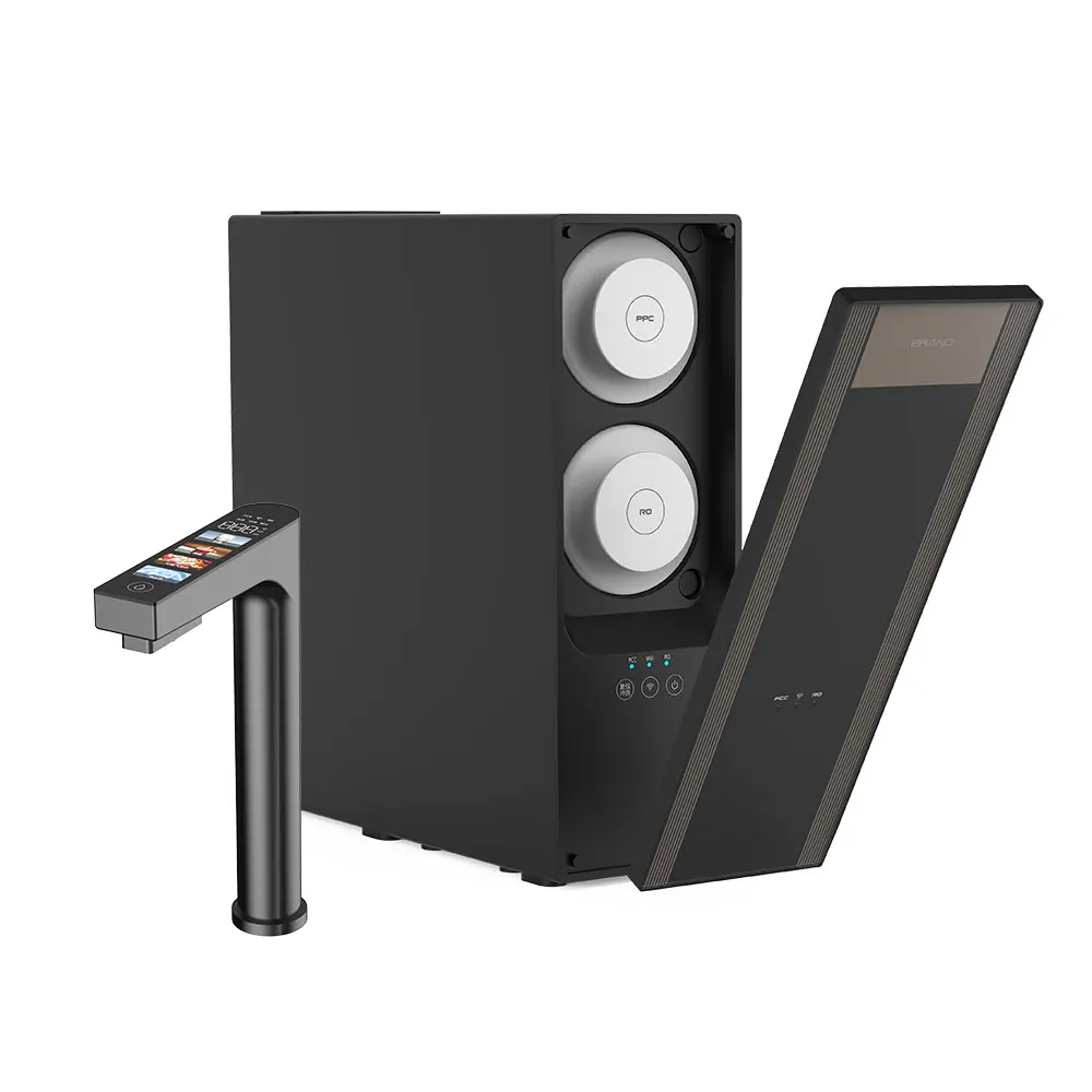 Tankless Direct Drinking RO Reverse Osmosis System, Large Flux 1000GPD Hydrogen Alkaline Water Purifier