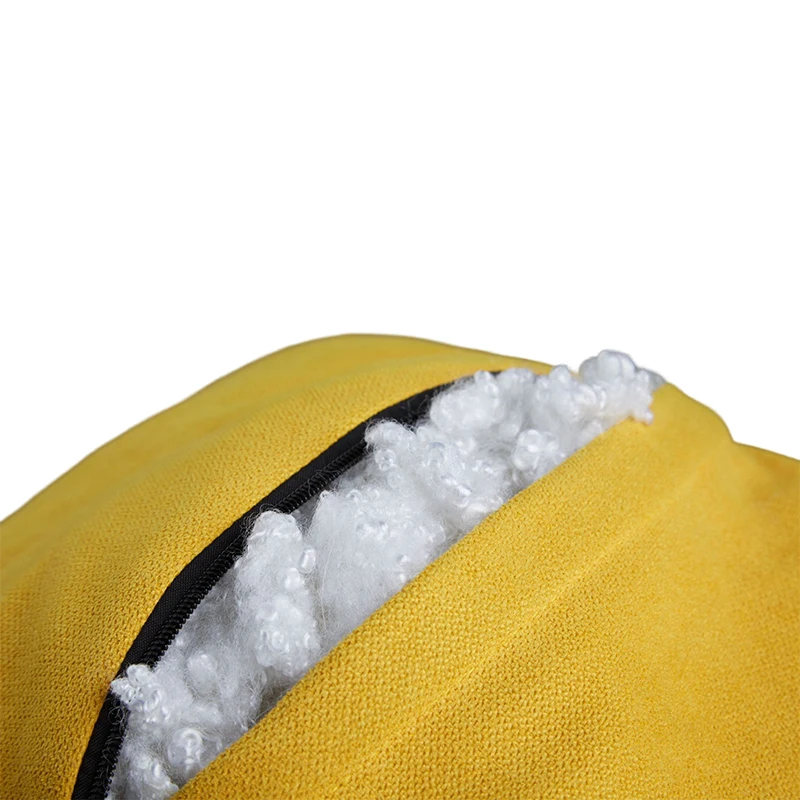 HC slick огнестойкие диваны из полиэфирного волокна 6d высококачественные полые полиэфирные класса