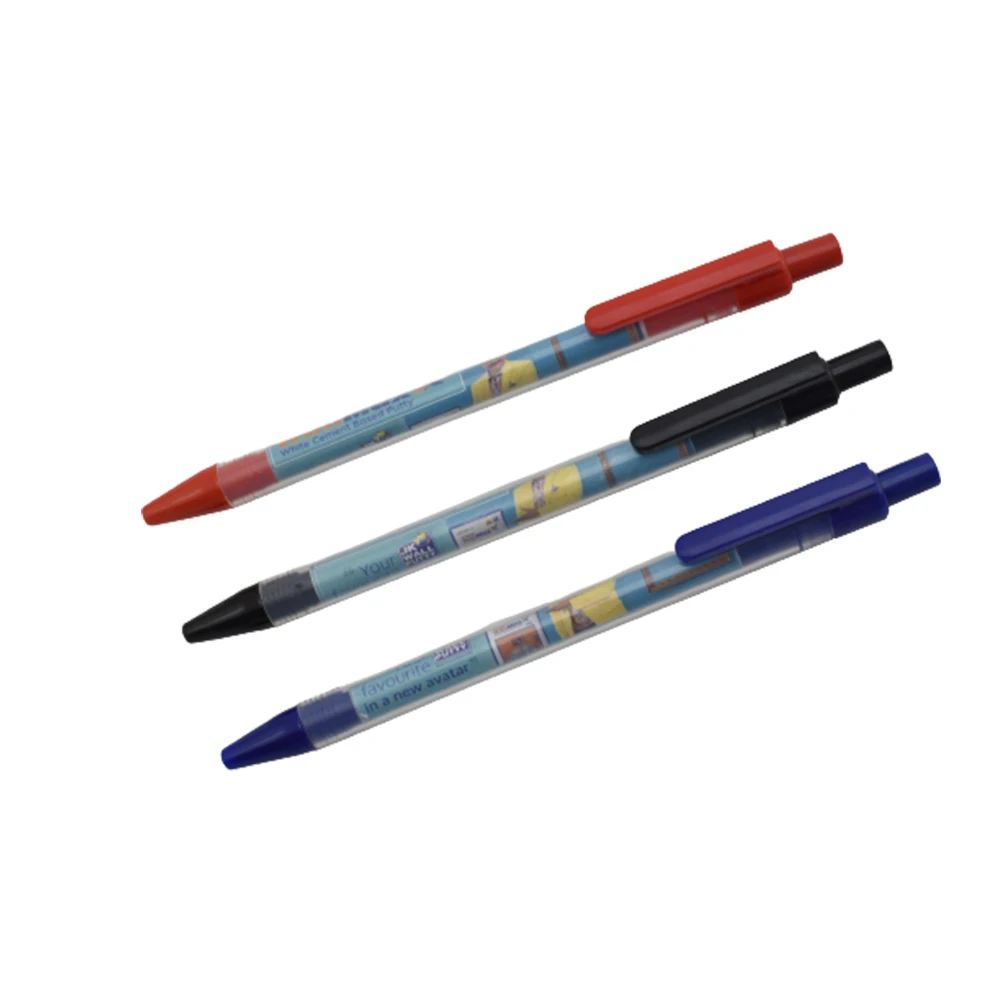 Promotional Best Quality Plastic Ballpoint Pen for Office Employees Gifting Best Selling Customized Metal  Ballpoint Pen