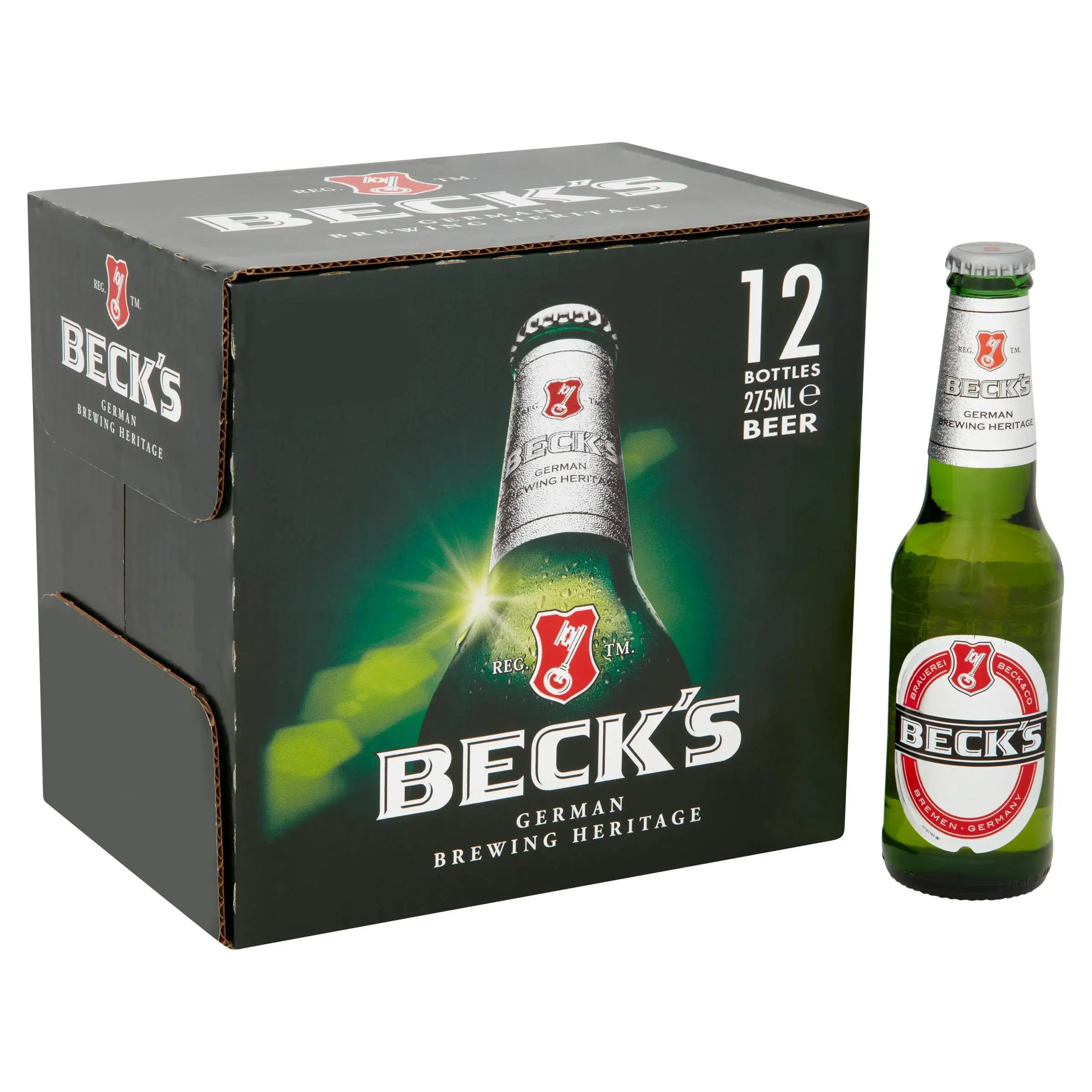 Оригинальное пиво BECKS LAGER по