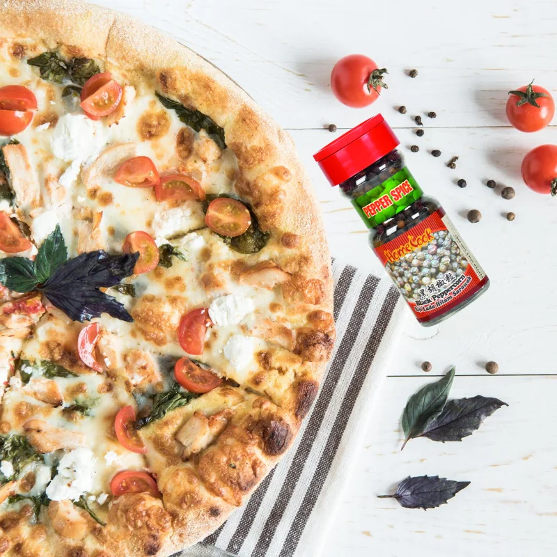 Premium New Crop Selected Clean Whole Black Pepper 70g BlackPepper Chili Seed For Processing Meat Marinade Dressing Ingredients