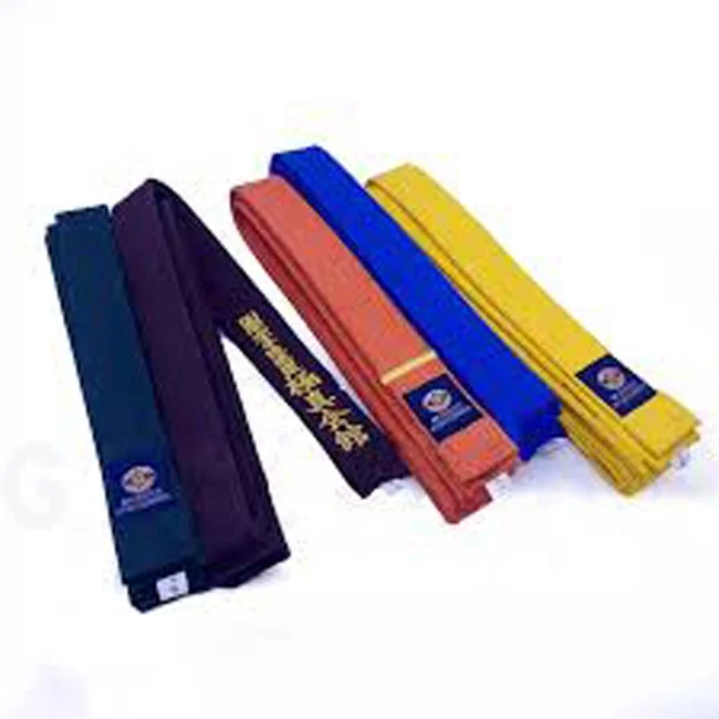 High quality Reasonable price Create your idea Design  Best material for coloured karate belt