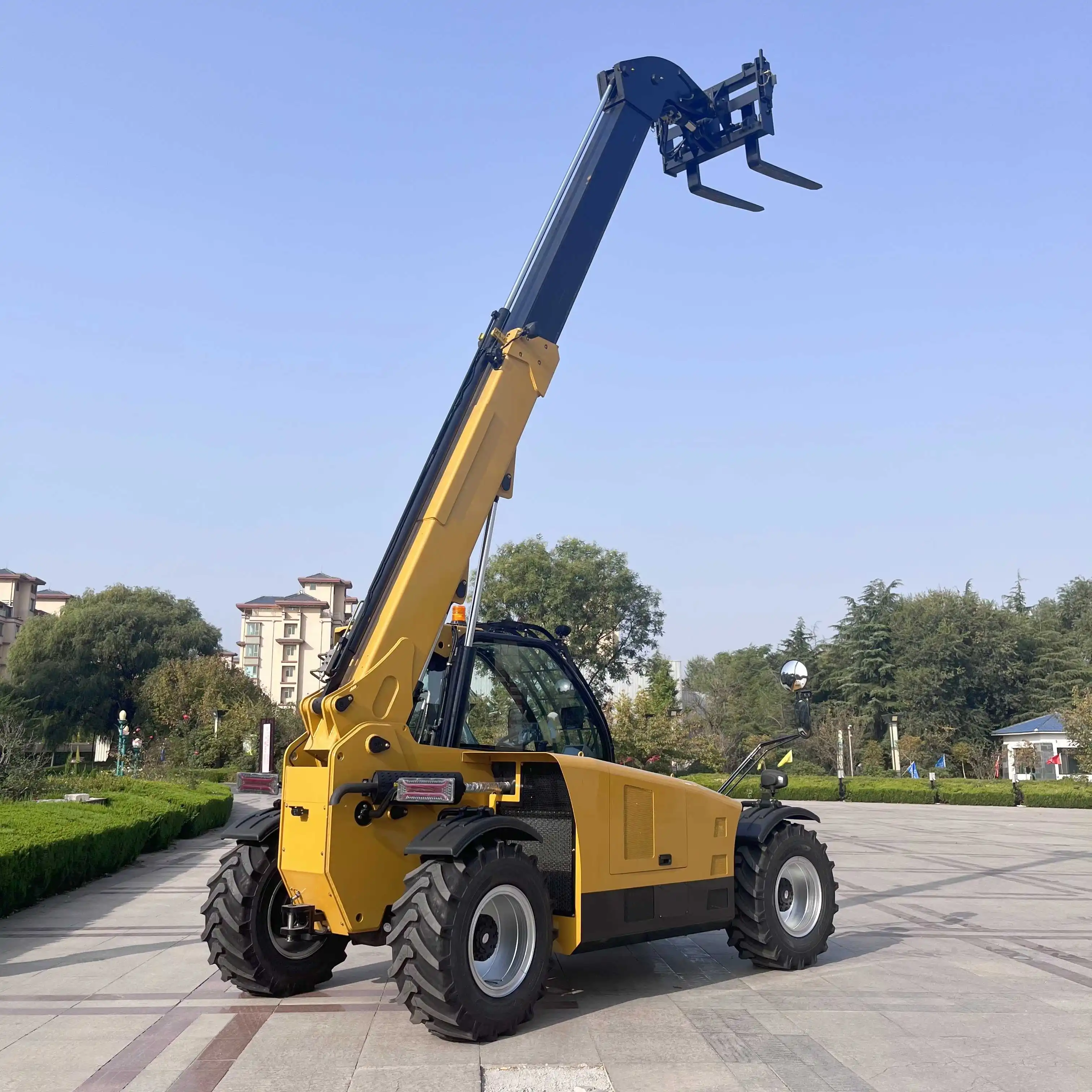 Автопогрузчик HANK 6 м, 3 тонны, телескопический погрузчик 4x4, погрузчик M630, телескопический погрузчик