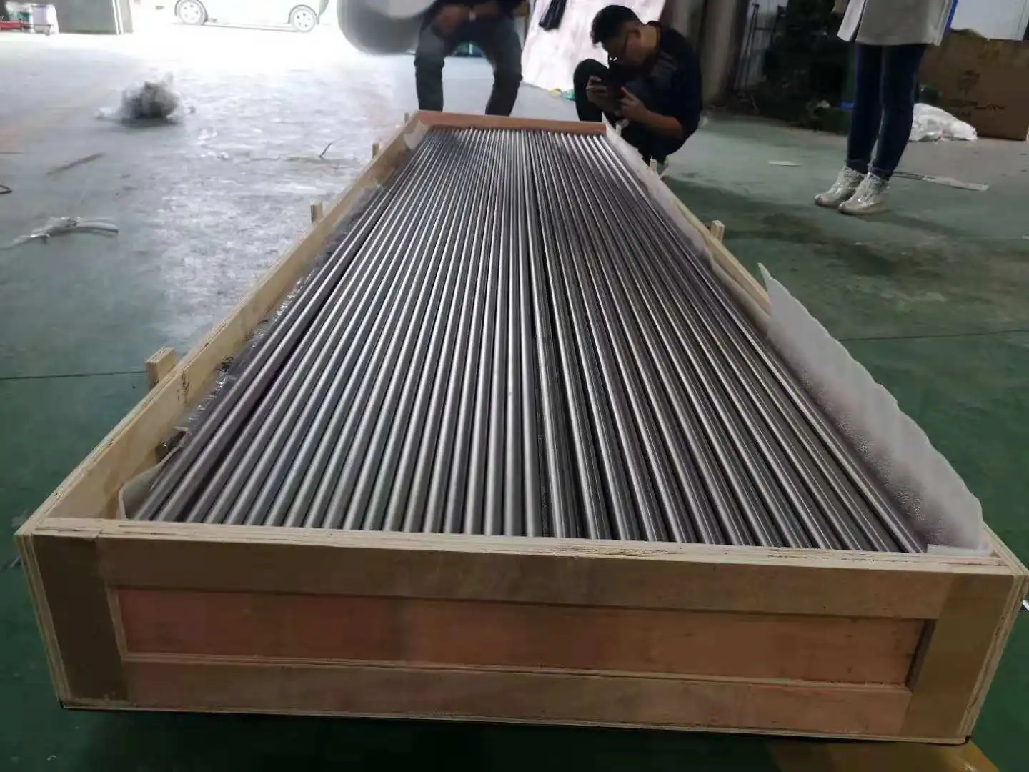 Titanium ASTM B338 Gr.1 weld tubes seamless tube pipes