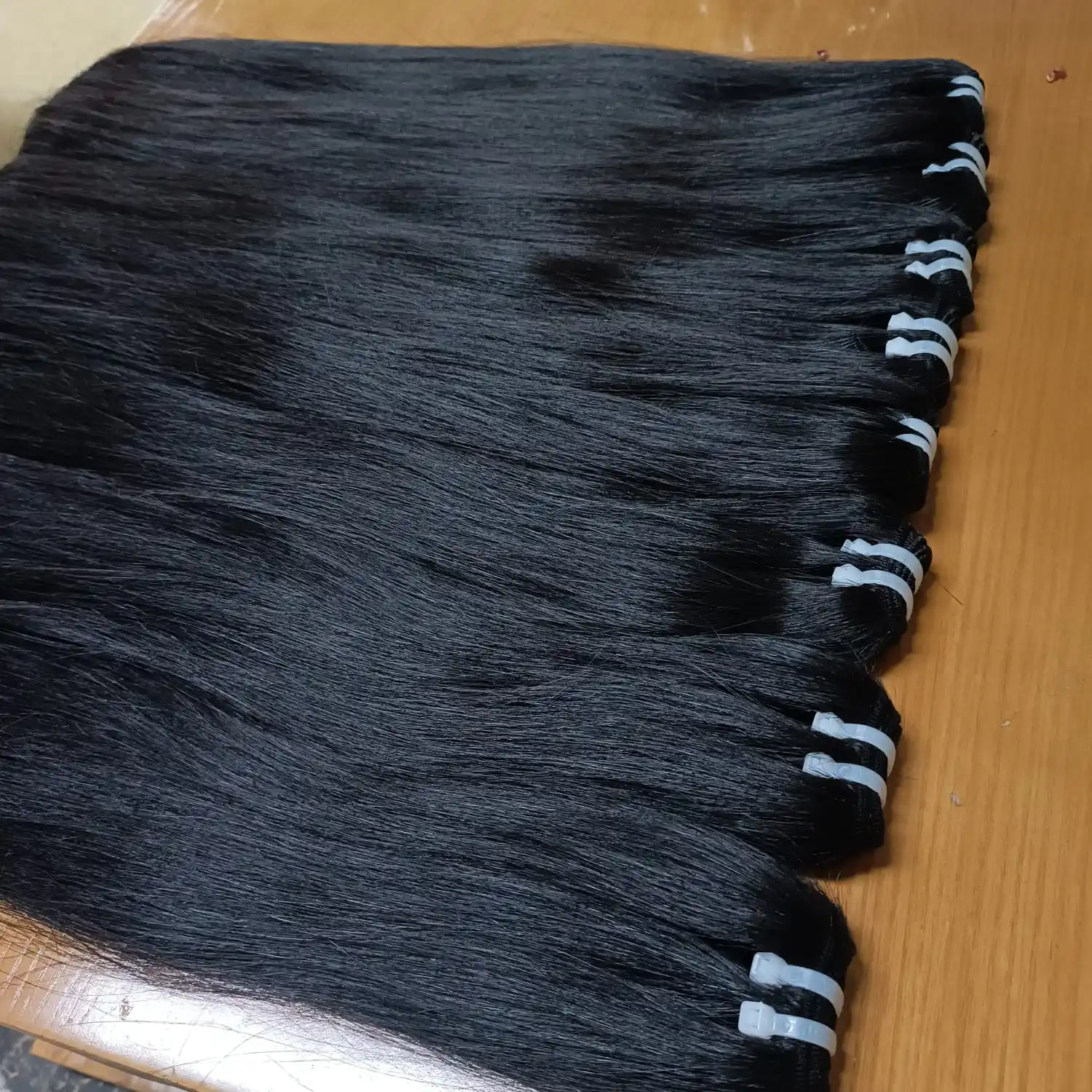 2024 Vietnamese Raw Bonestraight Weft Hair 100% Human Hair Shiny Smooth Silky 8 to 32 Inches Long