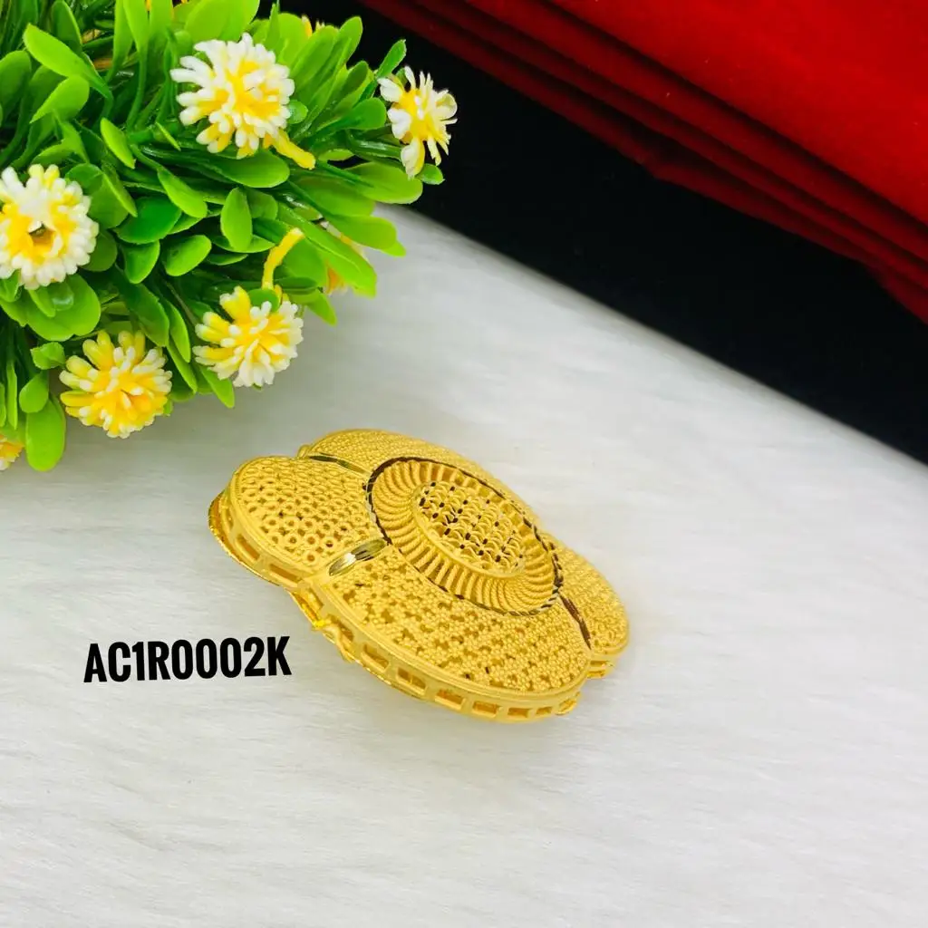 gold plated finger rings online Women Jewelry