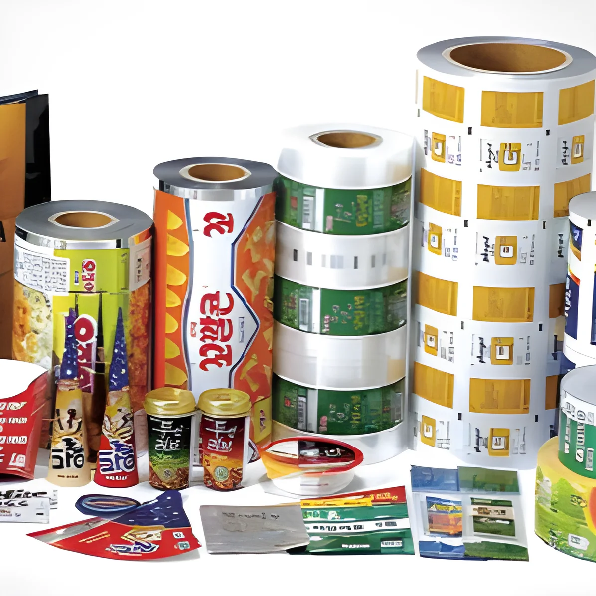 LOTTE Flexible Packaging and Printing Materials for various applications