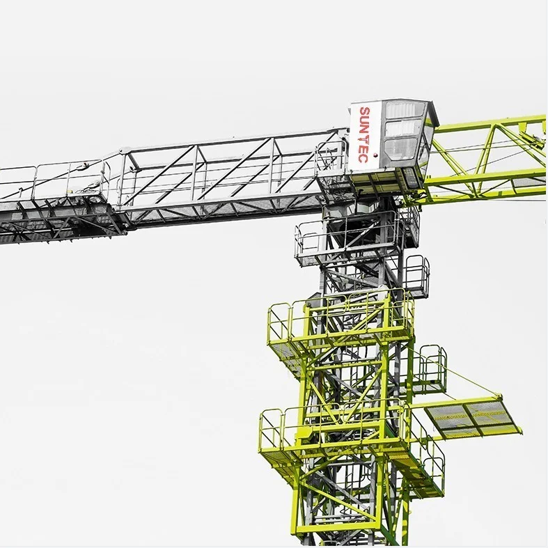 CE сертификат плоский верхний строительный кран башня QTZ125 PT6015-8