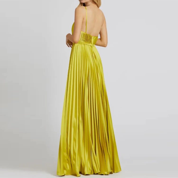 2022 New Arrival Sleeveless Causal Women Pleated Wide Leg Jumpsuit