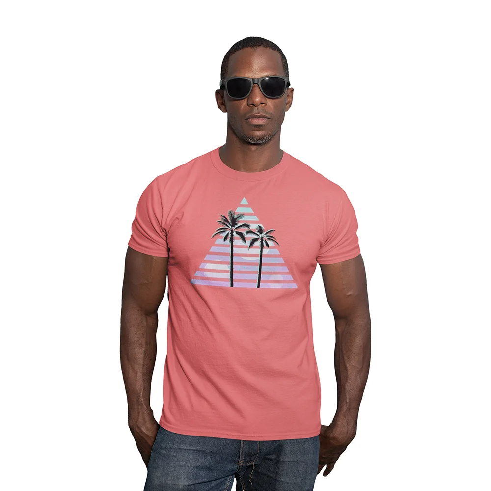 Custom-Made T-Shirts Model Dried Quick-Dry Printed Design Made from Spandex and Knitted Cotton Materials