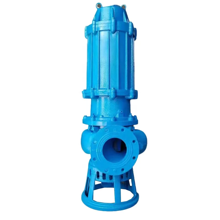 ZJQ river bottom dredging high chromium alloy submersible pump strong agitator NSQ sand suction pump