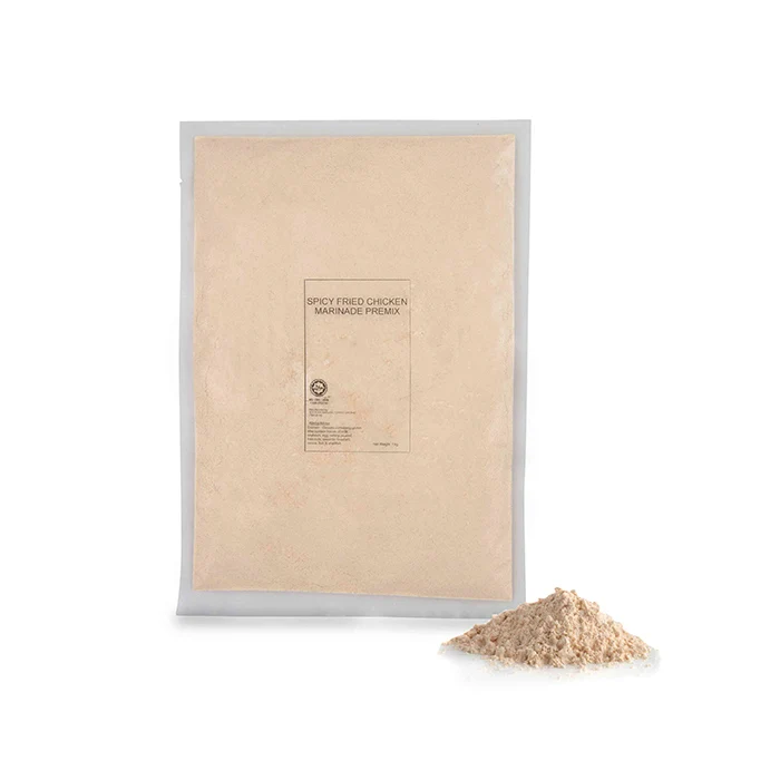 Hot Selling Spicy Fried Chicken Marinade Seasoning Powder Easy Recipe Muslim Friendly Halal Certified