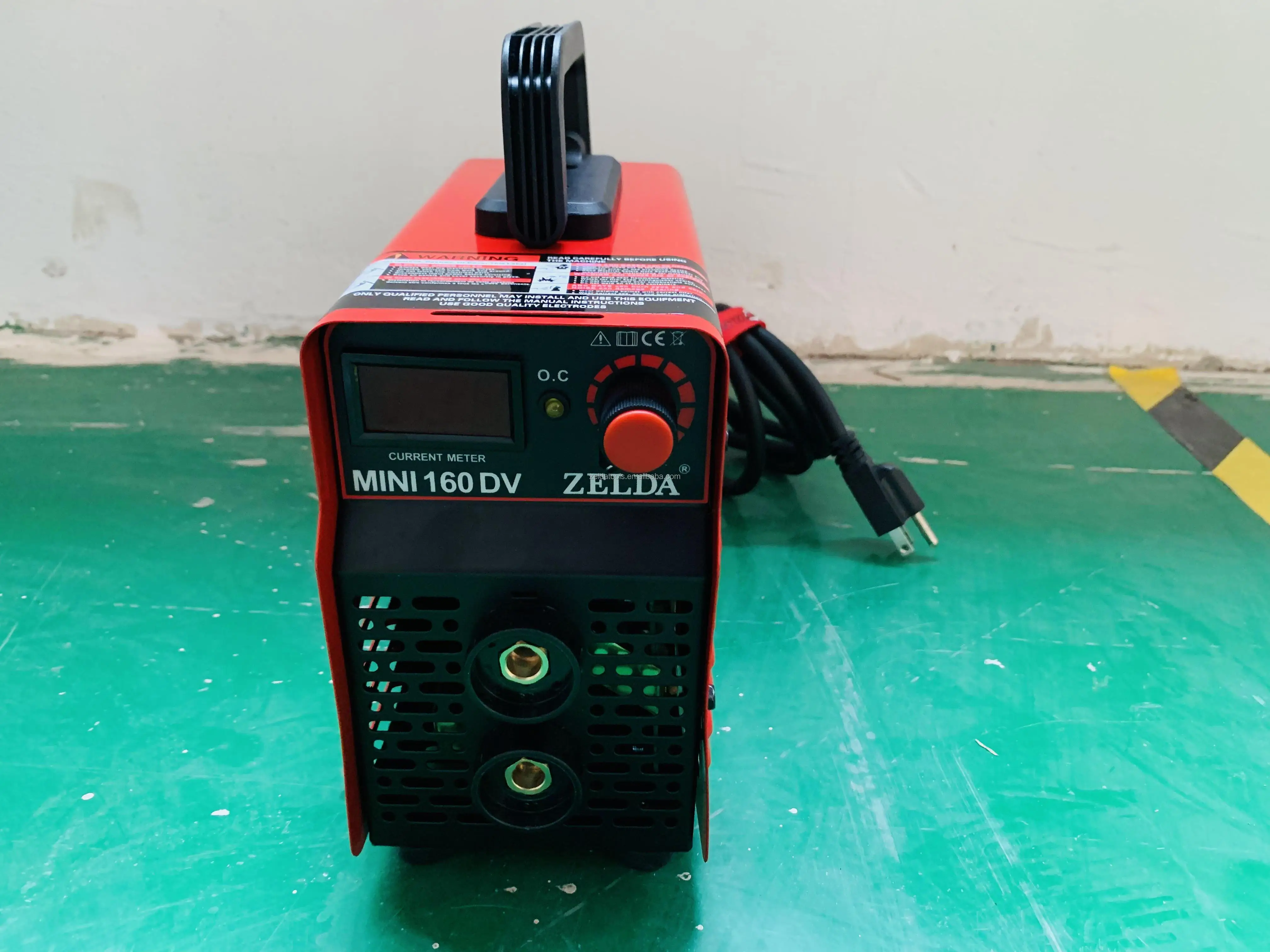 European and American 110V/220V household mini MMA-250 inverter DC portable hand-held all-copper electric welding machine