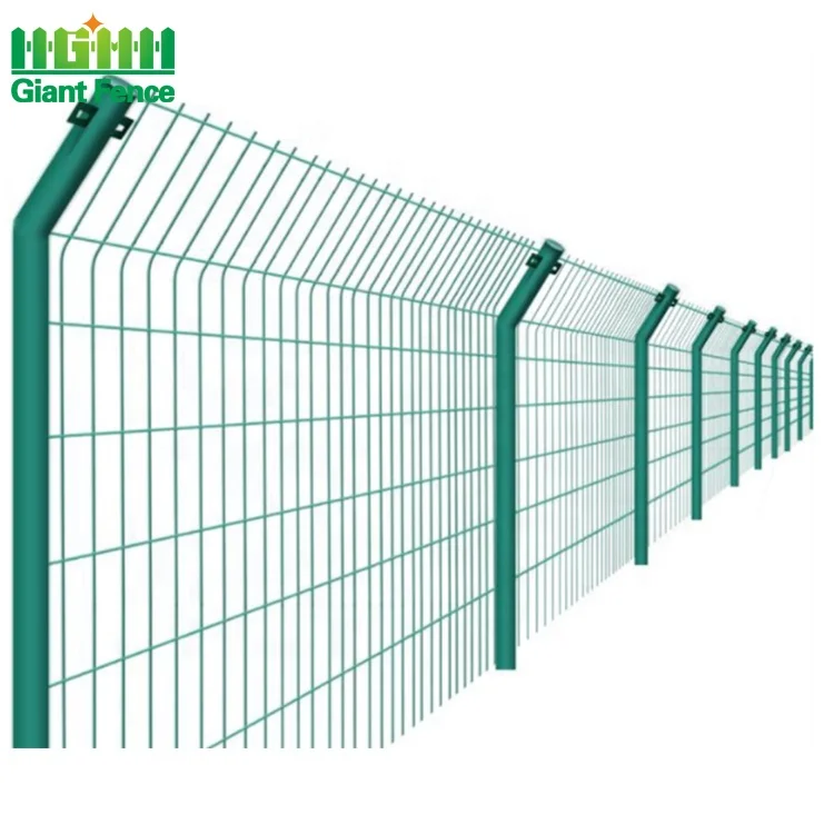 Outdoor Garden Wire Mesh Fences for Sale Welded Wire Mesh Galvanized 3D PVC Steel Frames Security Punching Service Included