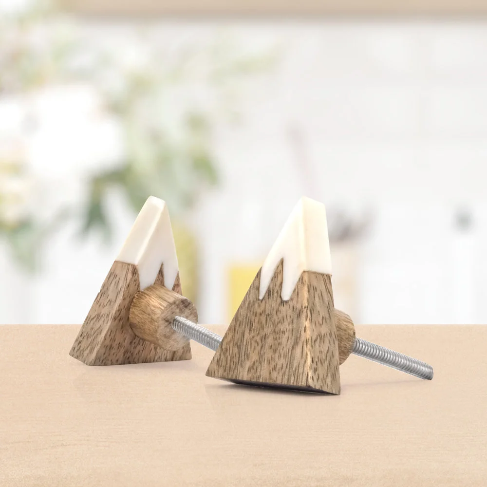 Elegant Resin Wood Knobs: Handcrafted Artistry for Furniture and Cabinets