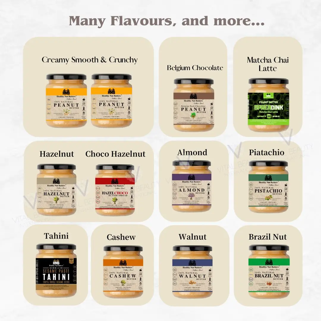 Wholesale Organic Nut Butter Bread Spread Sugar Free Peanut Almond Pistachio Brazil Nut Hazelnut