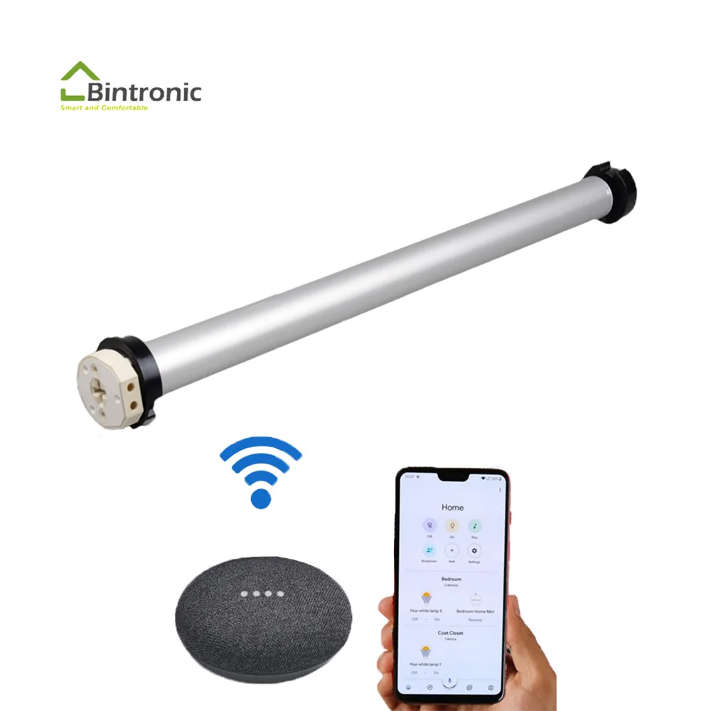 Taiwan remote smart curtain electric motor blinds for school window