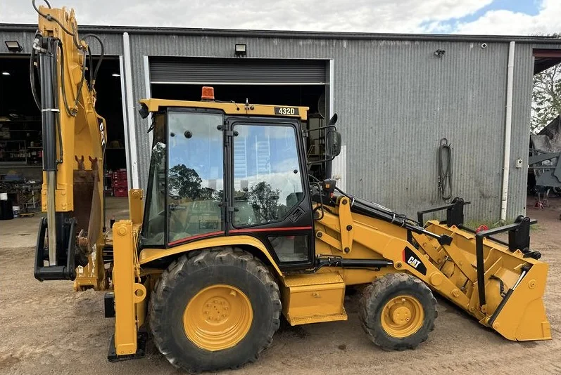 Доступный экскаватор-погрузчик CAT 432D новый сельскохозяйственный дешевый гусеничный тракторы