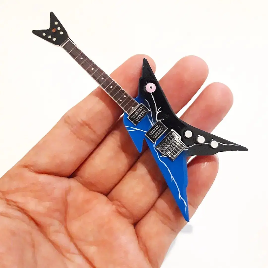 keychain Guitar For Decoration And Souvenir Music Personalized