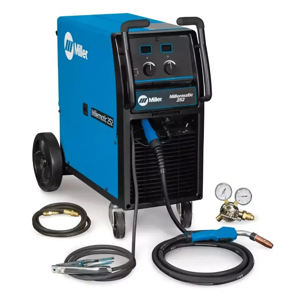 Super Sales For  Authentic Millermatic 252 MIG Welder Complete Package 100% Original Best