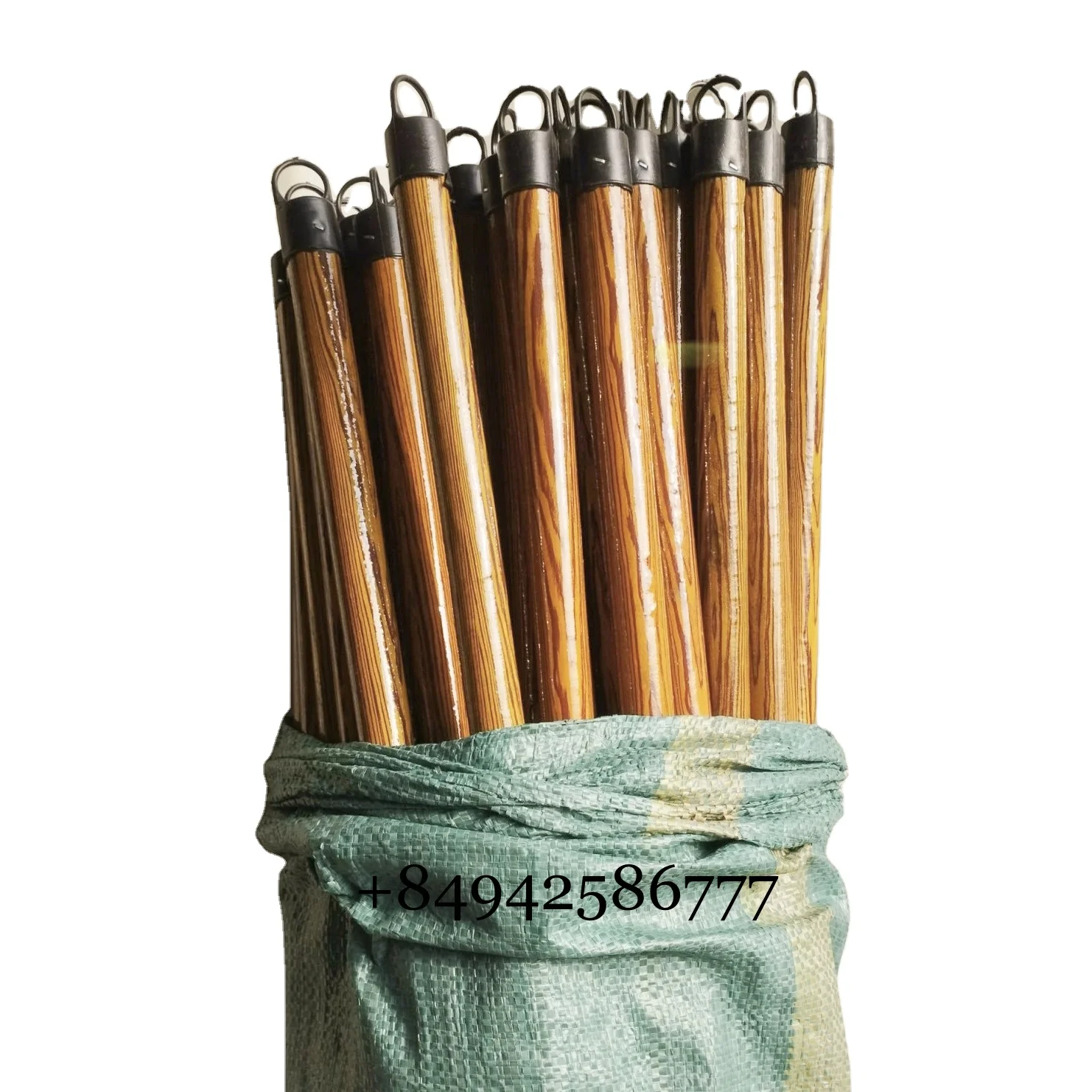 New wooden broom handle 2023 best quality eucalyptus wood frm Vietnam cheap price heated fishing pole handle
