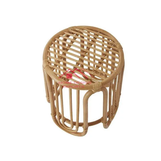 Rattan Table Doll Baby Toys Circular Wicker Table Environmentally Friendly Latest Design Wedding Party