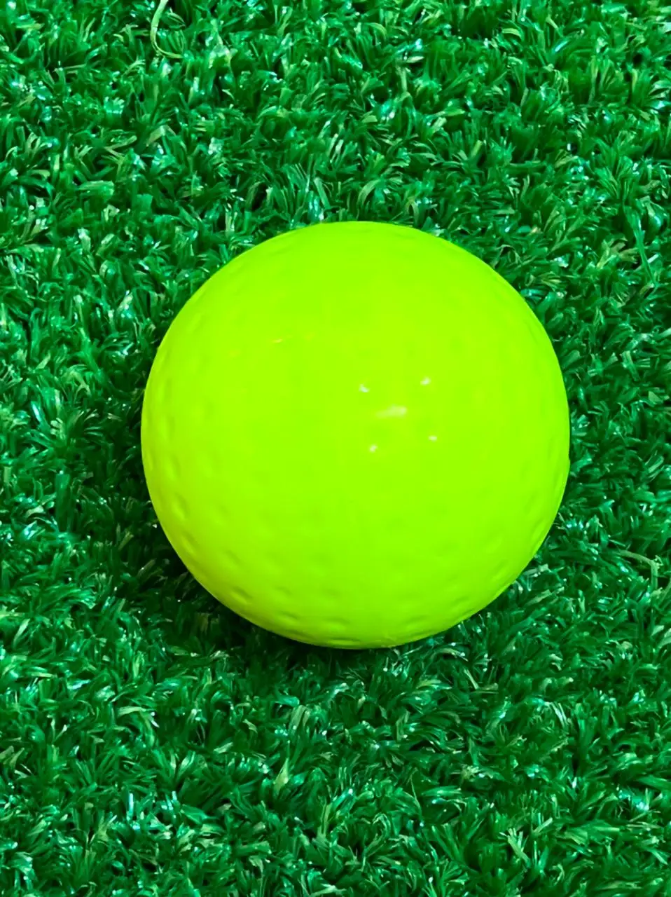 High-Quality Wholesale Custom Logo Sports Dimple PVC Field Hockey Ball from OEM Customized