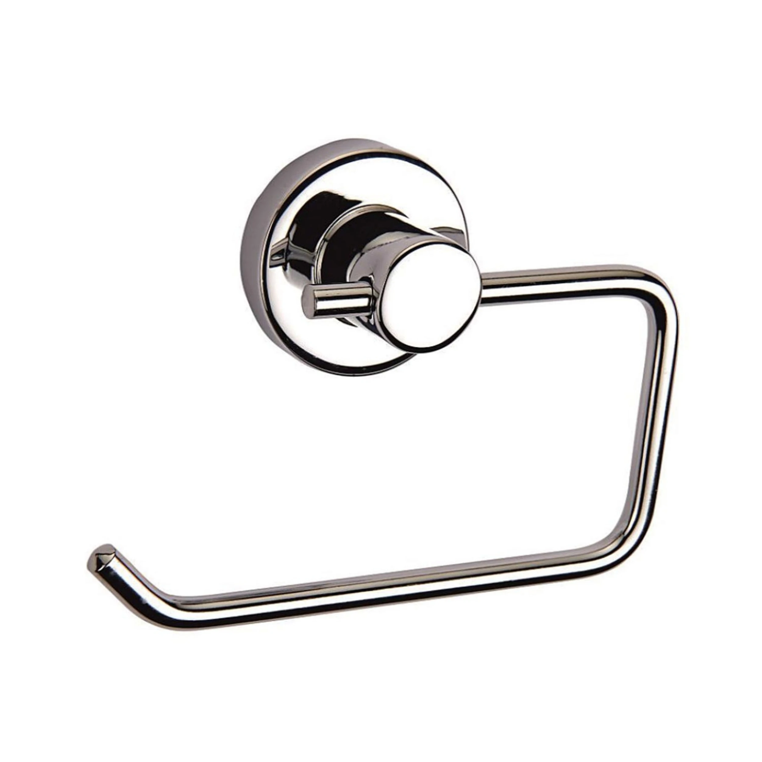 High Quality Simple Stylish Wall-Mounted Polished Chrome Premium Toilet Roll Holder Best Price Best Product