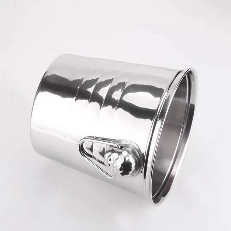 Outdoor Beverage Tub Stainless Steel Whiskey Beer Wine Chiller Champagne Cooler Bucket