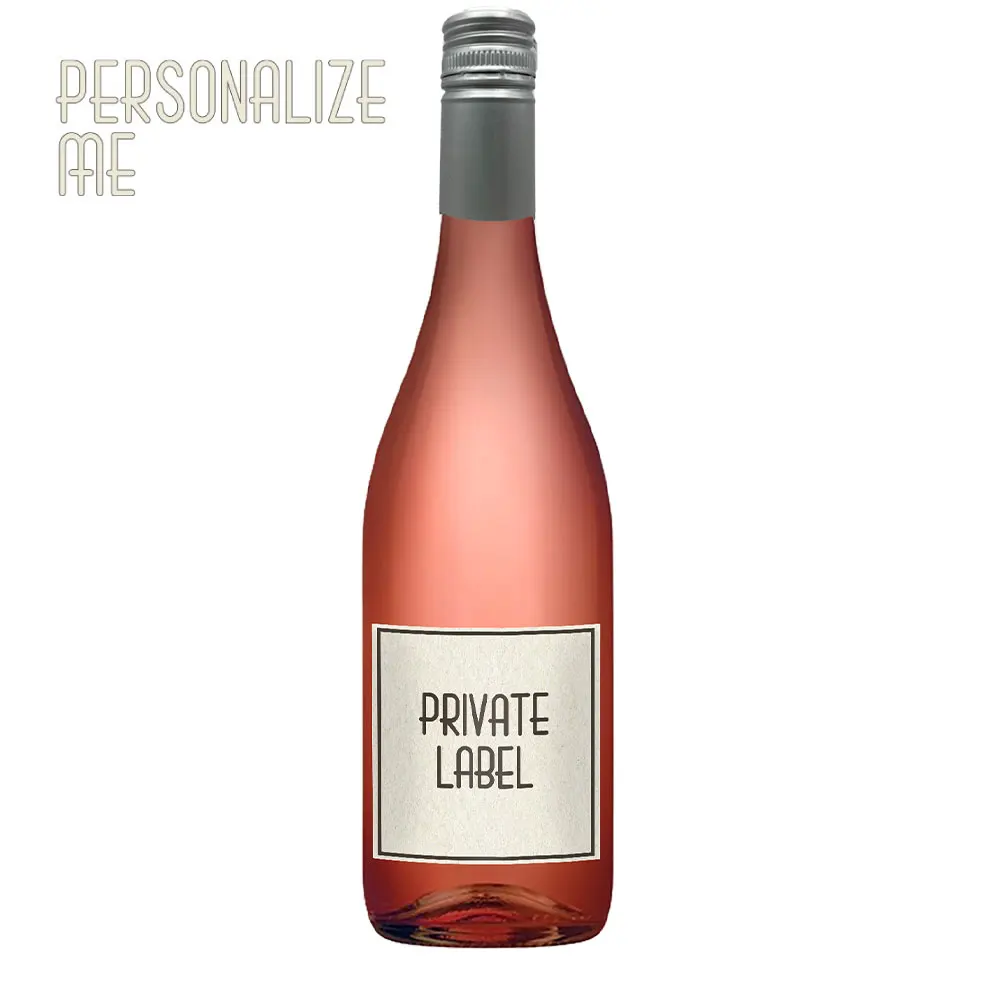 Sweet rose wine with personalized label restaurant hotel corporate gadget ideas Christmas gifts merchandising