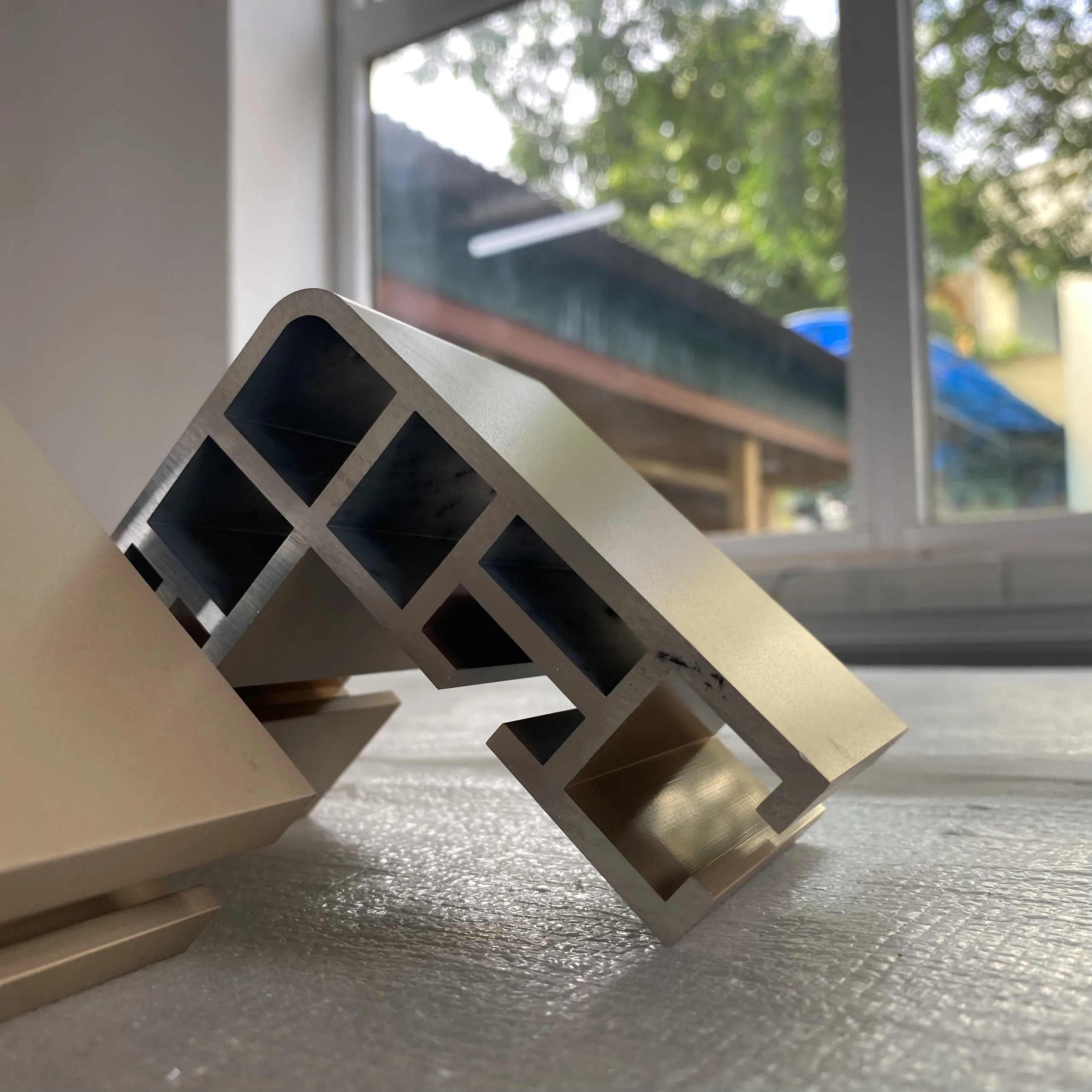 Song Hong elevator Aluminum alloy lift Hand-drawn door small home elevator