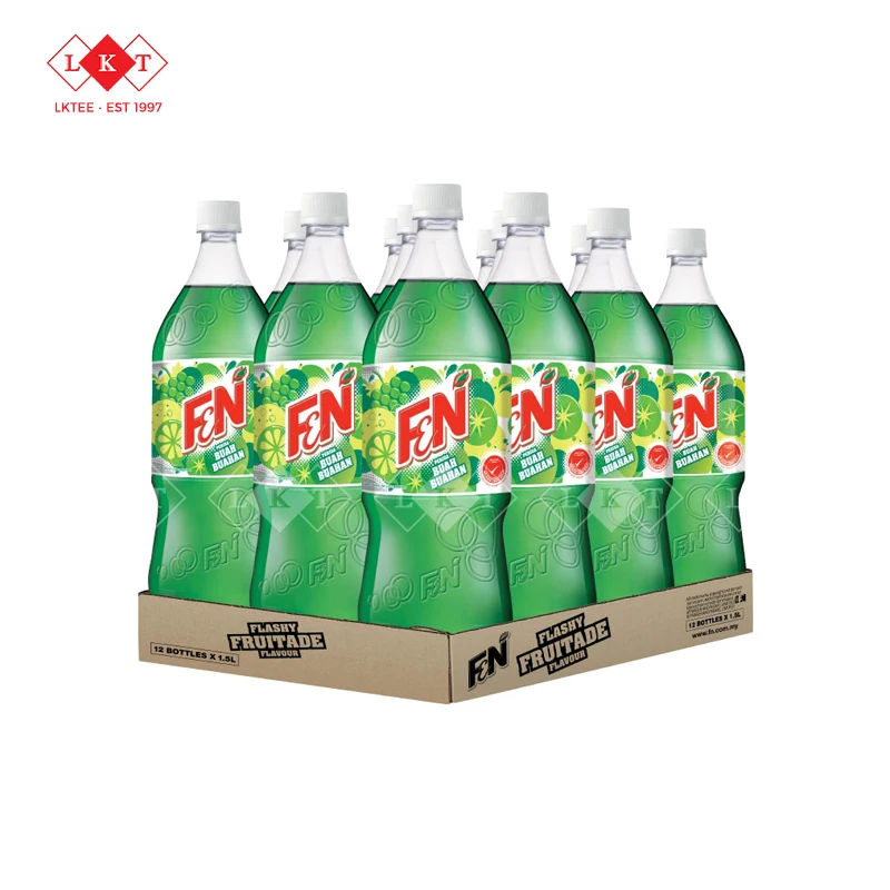 F&N Fun Flavors Carbonated Soft Drinks PET 1.5L Direct Factory Export Quality