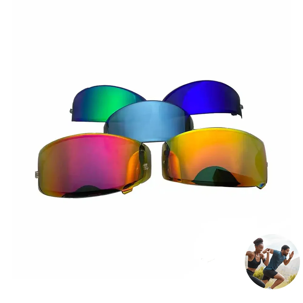 Hot selling HE01 model lens featuring Fog-resistant shield perfect for Clear motorcycle helmet shields