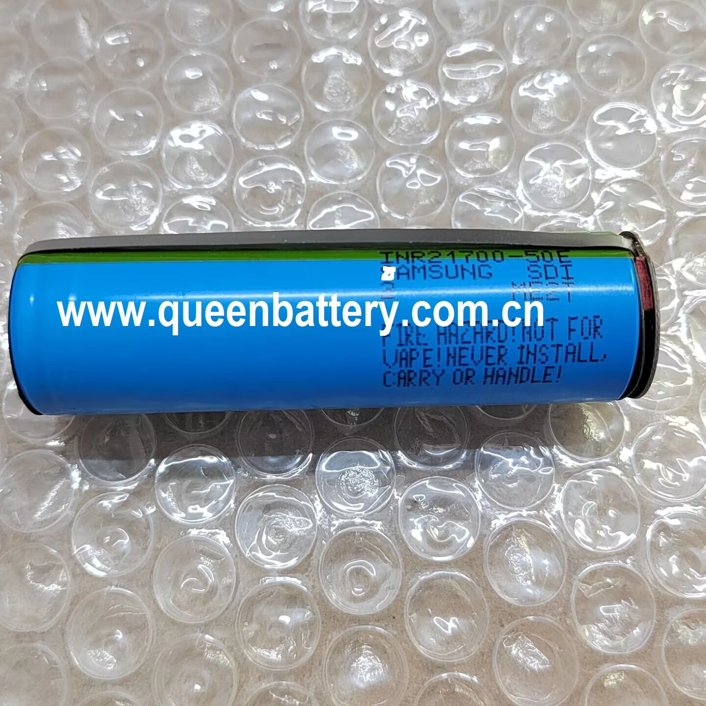 Queenbattery 21700 50E INR21700-50E батарея 5000mAh 10A w/BT/кнопка с защитой/PCB 5A для фонарика