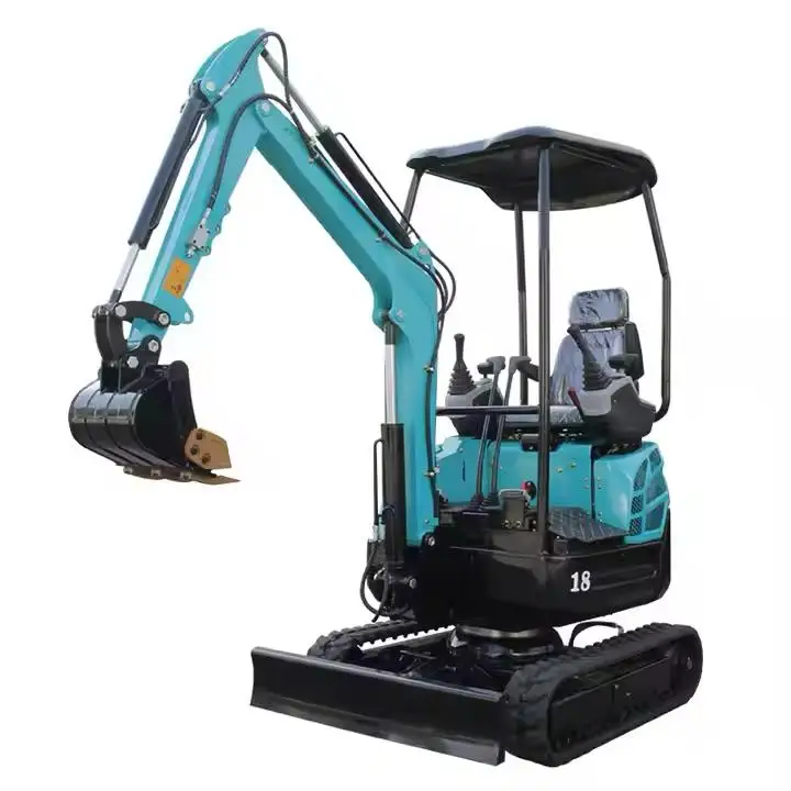 New Hot Sale Mini Excavator Yanmar Kubota EPA Euro V Engine Excavator Tracked 1.0 T 1.8 T 2.0 Ton 3.5 Ton 5 Ton 6 Ton