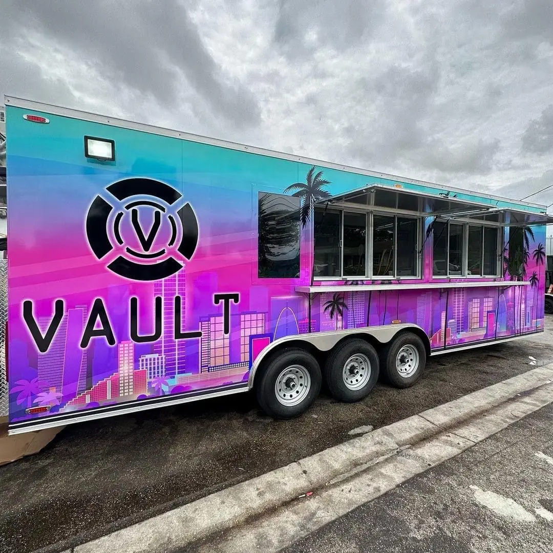 Food truck with full kitchen Mobile BBQ Food Truck Concession Mobile Kitchen Snack Coffee Cart Food Trailer For Sale