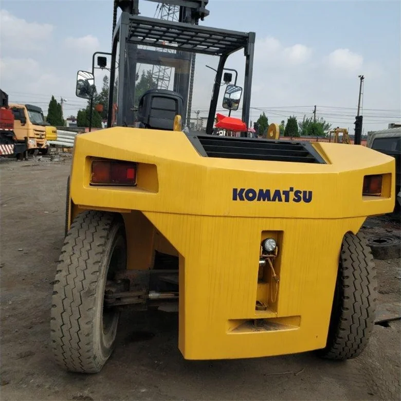 15 ton used high performance original komatsu fd150 fd30 forklift low price for sale