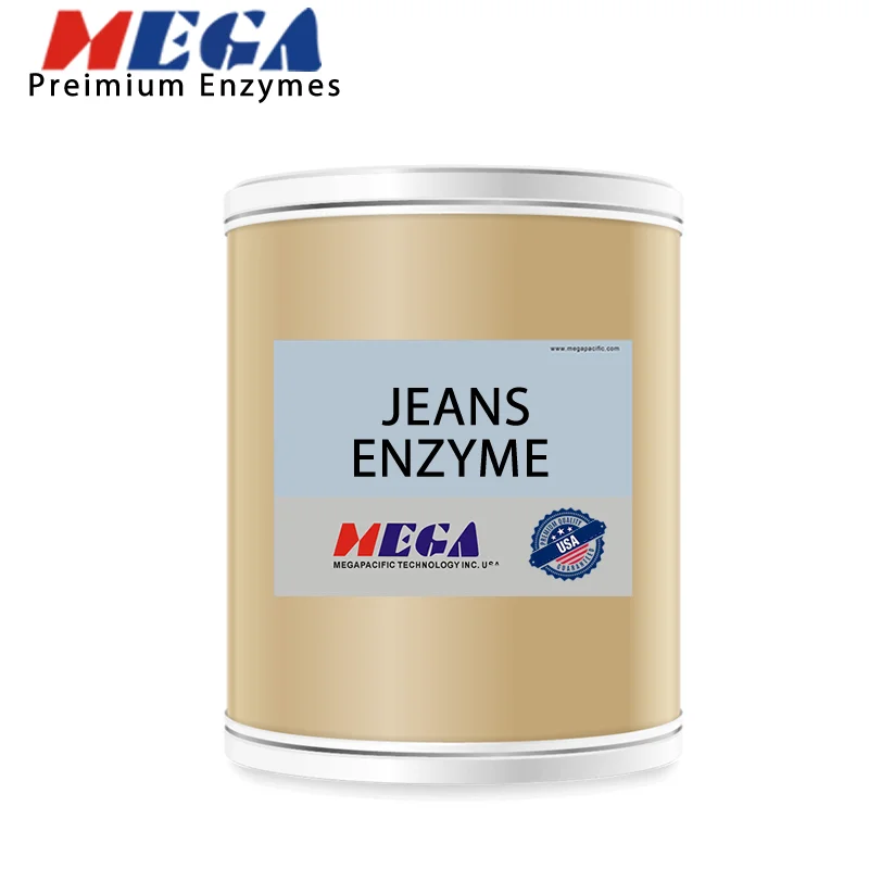 Fabric Cellulase MEGA 700,000u/g Enzyme Powder Factory Direct Denim Abrasion Biopolishing USA Quality CAS 9012-54-20