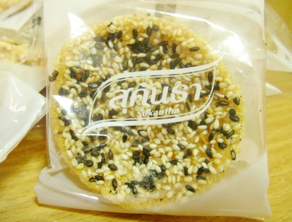 Thai Snacks Crisps Grains Rice Healthy Premium Quality Product No MSG Natural for Health Rice Cracker Thai traditional style