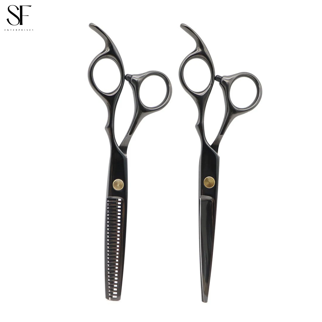 Barber Kit Adjustable Screw 6 inch Hair Cutting Thinning Scissors Hairdressing Scissors Set Top Beauty Instruments