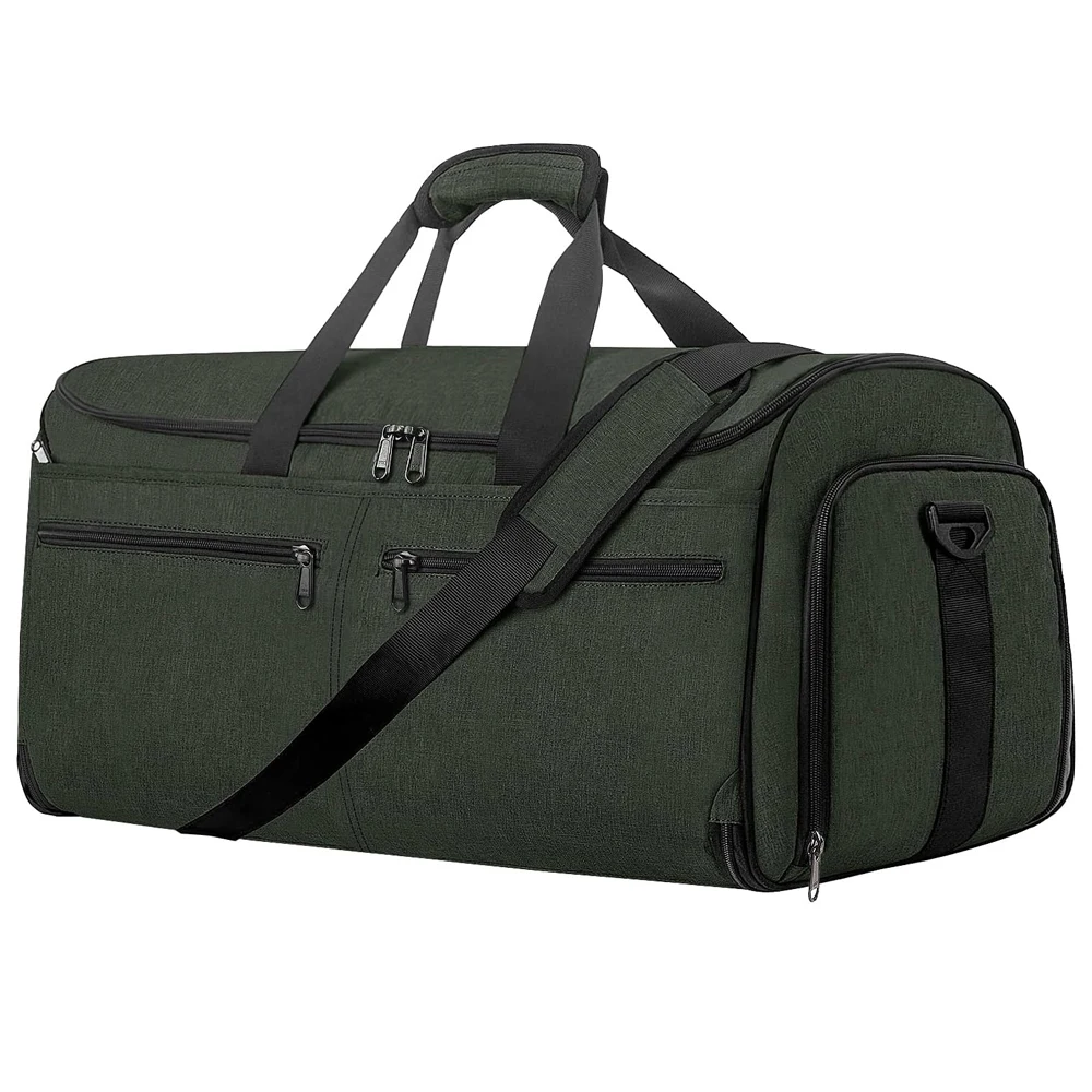 Premium Quality Convertible Carry on Garment Duffel Bag for Men And Women With Detachable Shoulder Strap