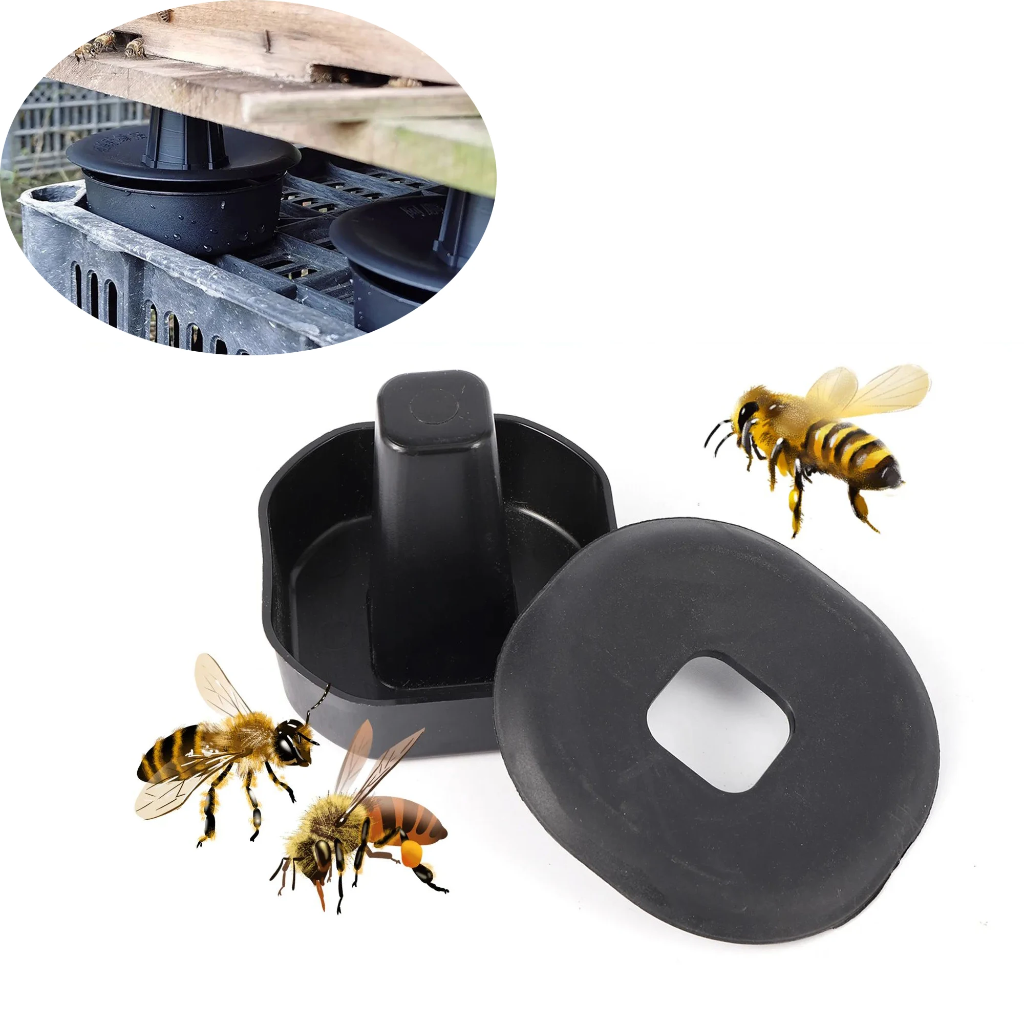 Farm Outdoor Beekeeping Beehive Stand Honeycomb Sink Base Ant Crawler Bees Beehive Feet Beekeeper Tools