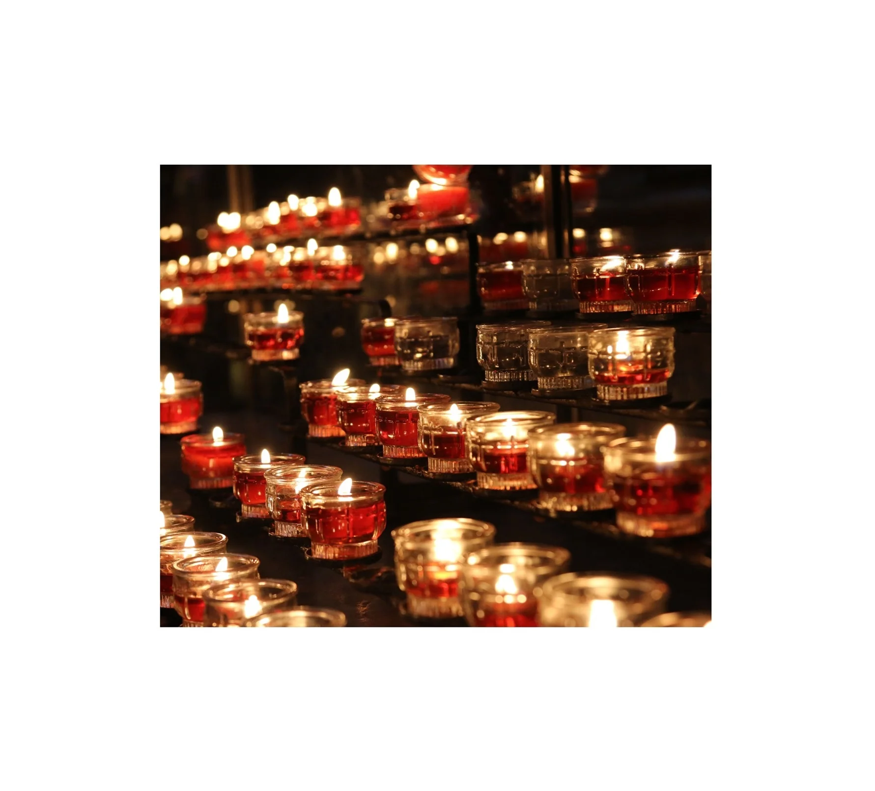 Natural Paraffin Wax Scented OEM Customized Wax Tealight Candles Scented Tea Light Fragrance Candles Set factory direct sale