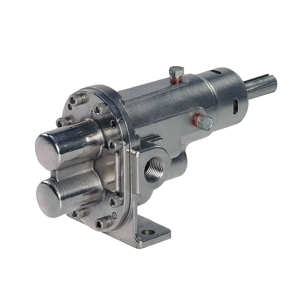 Indian High Efficiency SS 316 PTFE coated Foot or Flange mounted Gear Pump for Tomato Ketchup Honey Confectionary  Industry