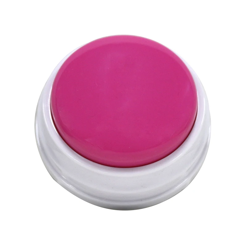 OEM Electronic Voice Recording Portable Sound Effect Game Button Funny Pet Dog Button Buzzer