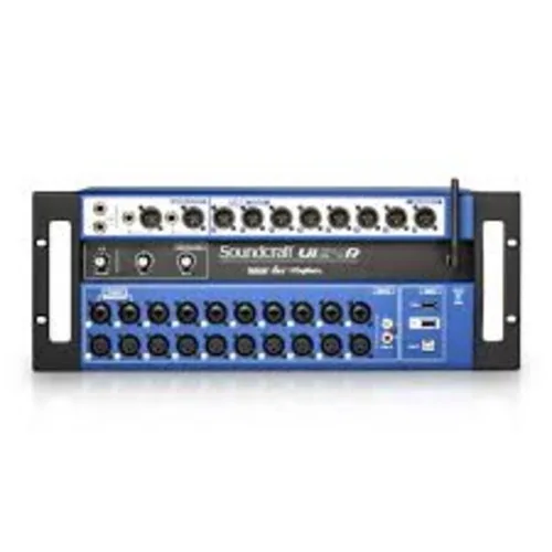 Новый аутентичный звуковой аппарат Ui24R 24-канальный цифровой микшер многодорожечный USB-регистратор с беспроводным управлением